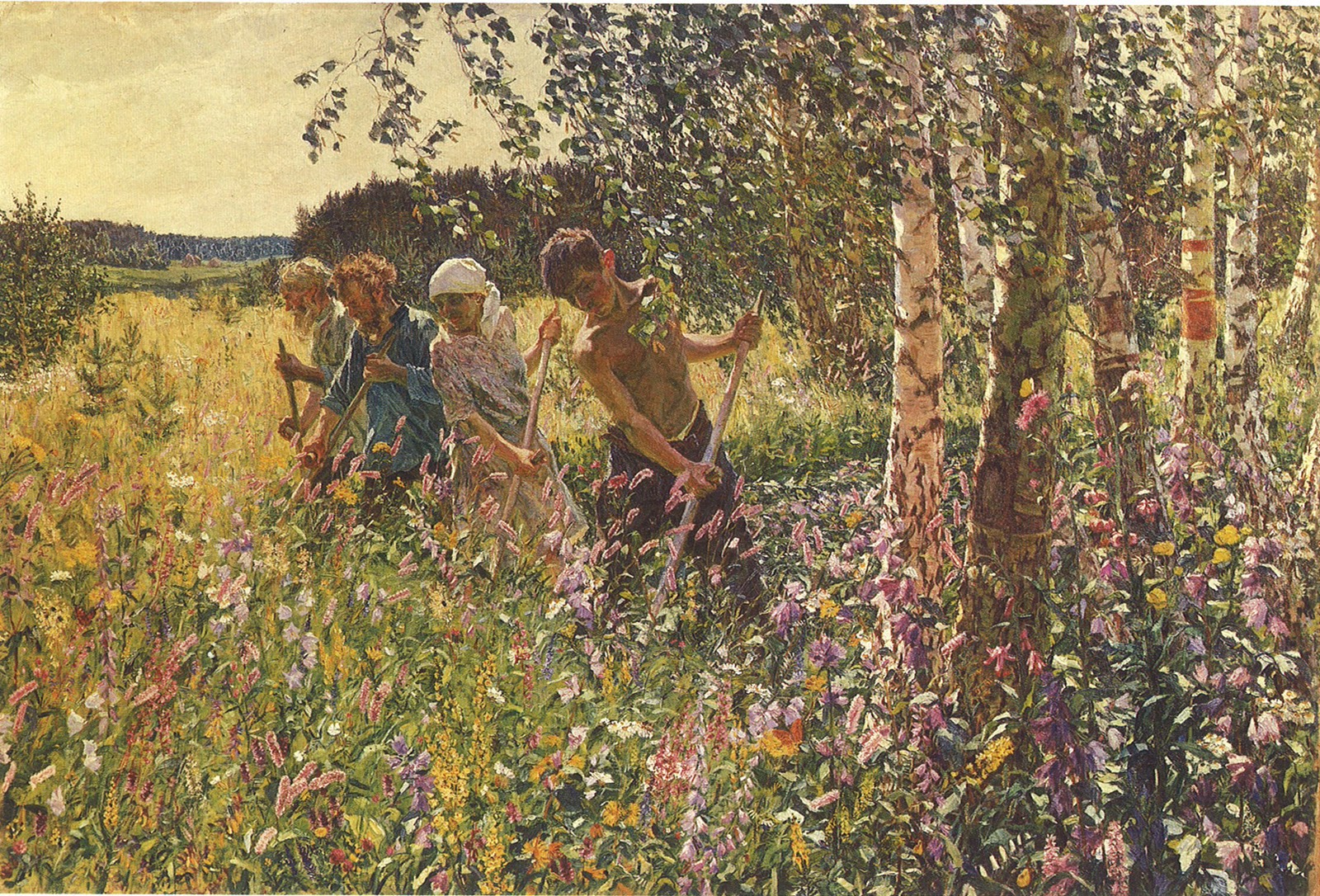 Порно в деревне